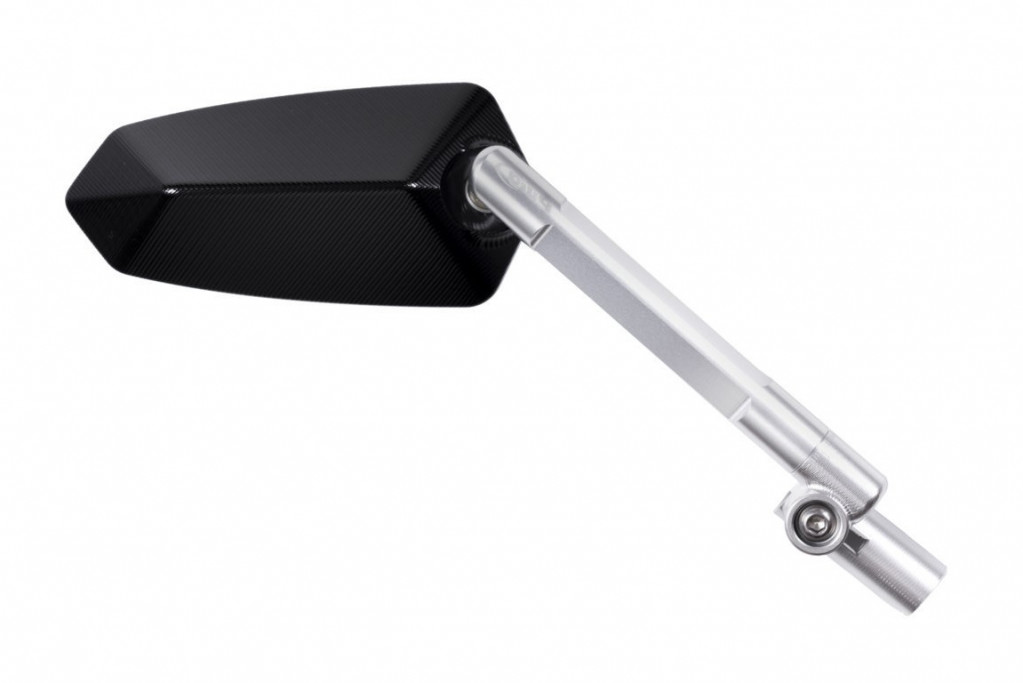 Uzvratni retrovizor PUIG F1.1. 017ND black / anodized aluminium right (including adapter)