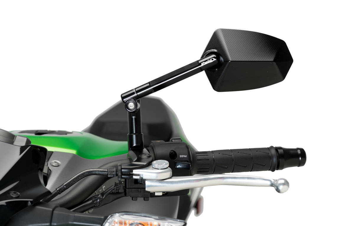 Uzvratni retrovizor PUIG GT.1 019NN black / black left