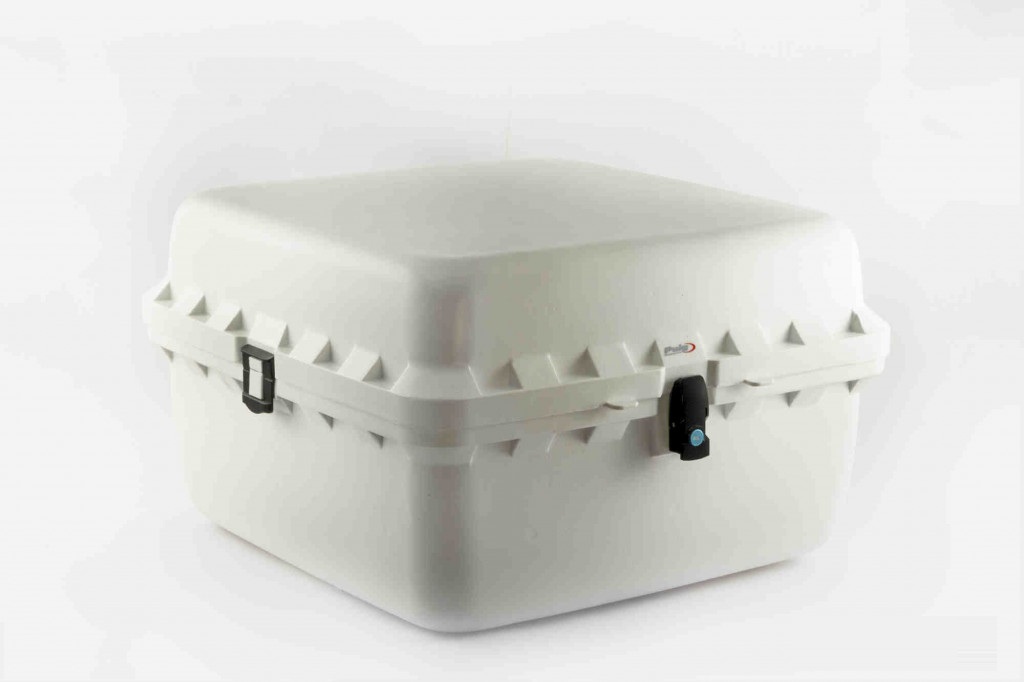Top box PUIG BIG BOX 0390B white 60l