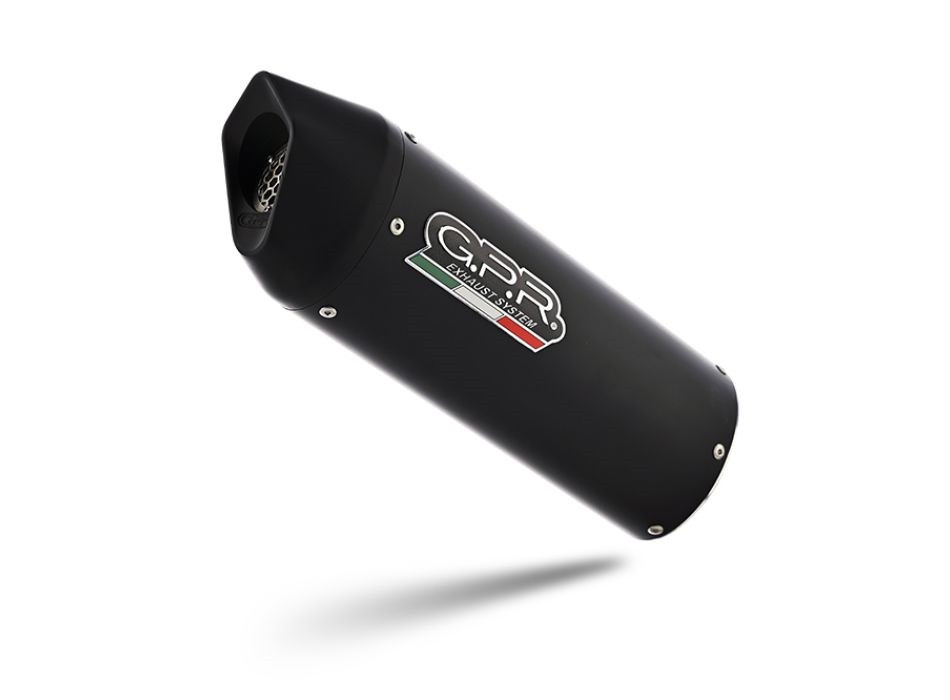 Slip-on exhaust GPR TRAIL / OFF-ROAD BRK24.VO.7.FNE4 Matte black including removable db killer and link pipe