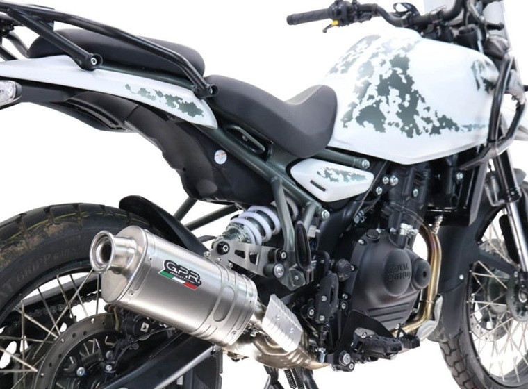 Slip-on exhaust GPR DUNE TRIOVALE TITANIO ROY.15.DUNE Titanium