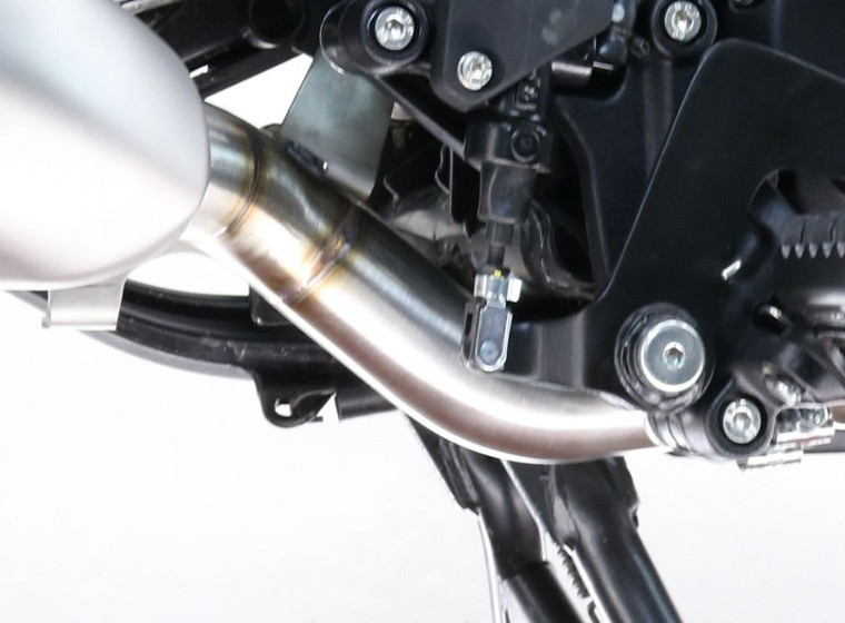 Original box eliminator GPR ROY.17.1.RAC Brushed Stainless steel Cut-Box Racing
