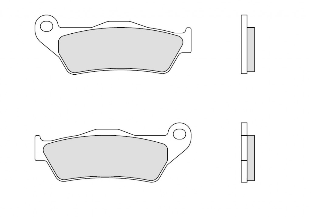 Disk pločice BREMBO 07001 CC SCOOTER