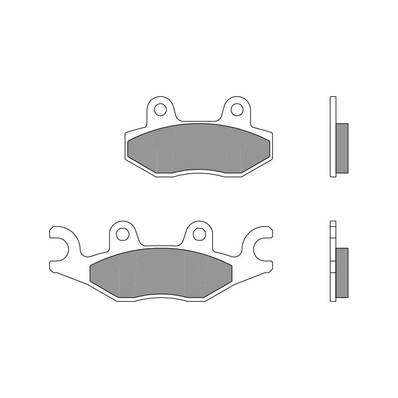 Disk pločice BREMBO 07095 CC SCOOTER
