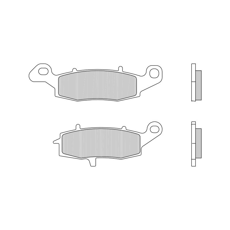 Disk pločice BREMBO 07SU16CC CC ROAD