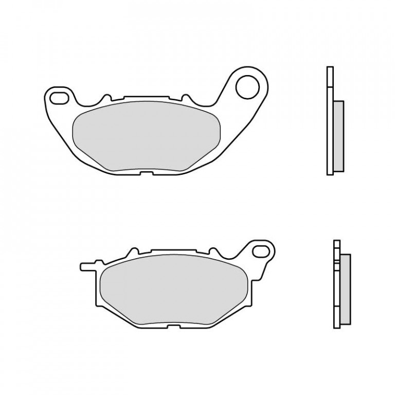 Disk pločice BREMBO 07YA52CC CC ROAD