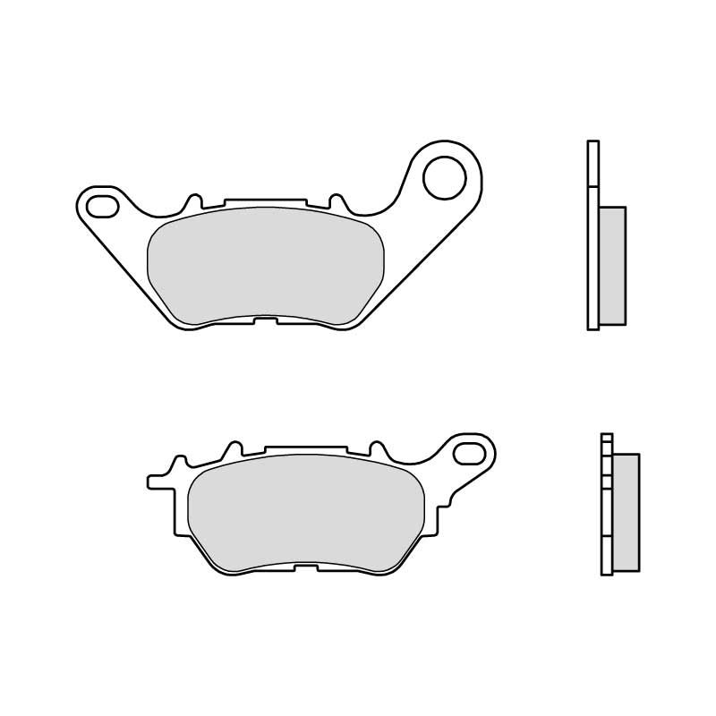 Disk pločice BREMBO 07YA53CC CC ROAD