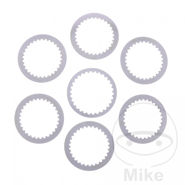 Clutch plate set LUCAS MES470-7 steel