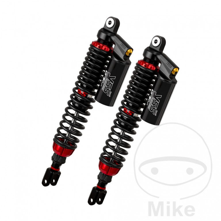 Twinshock absorber YSS TG362-445TRCL01-888A adjustable Crni