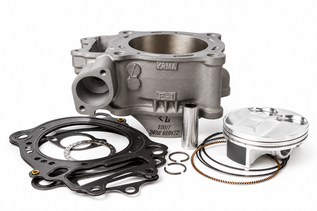 Standard bore HC cylinder kit CYLINDER WORKS 10001-K01HC 78mm for HONDA CRF 250 R 2004-2007