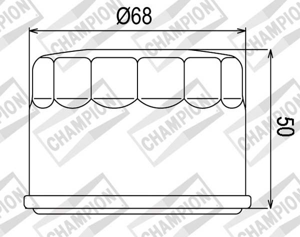 Filter ulja CHAMPION COF047 100609085