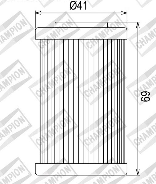 Filter ulja CHAMPION COF055 100609215
