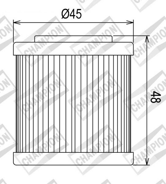 Filter ulja CHAMPION COF054 100609225