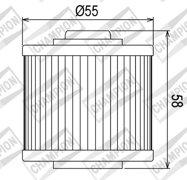 Filter ulja CHAMPION COF045 100609295