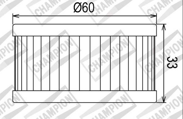 Filter ulja CHAMPION COF036 100609455