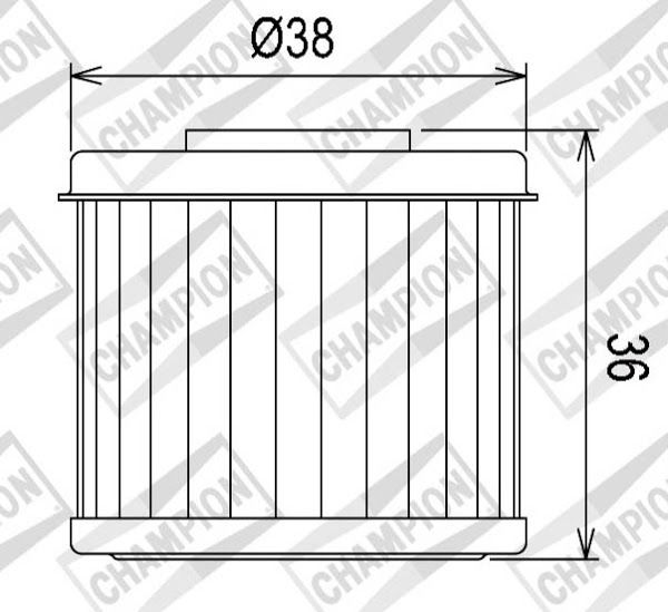 Filter ulja CHAMPION COF016 100609525