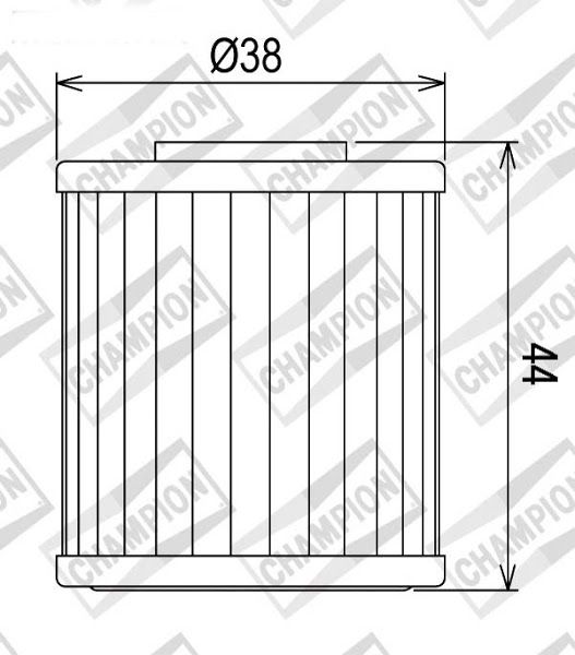 Filter ulja CHAMPION COF107 100609575