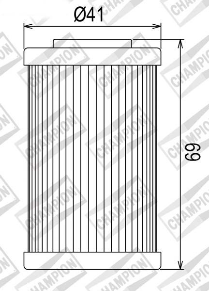 Filter ulja CHAMPION COF555 100609605