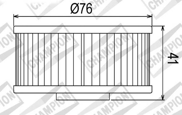 Filter ulja CHAMPION COF044 100609645