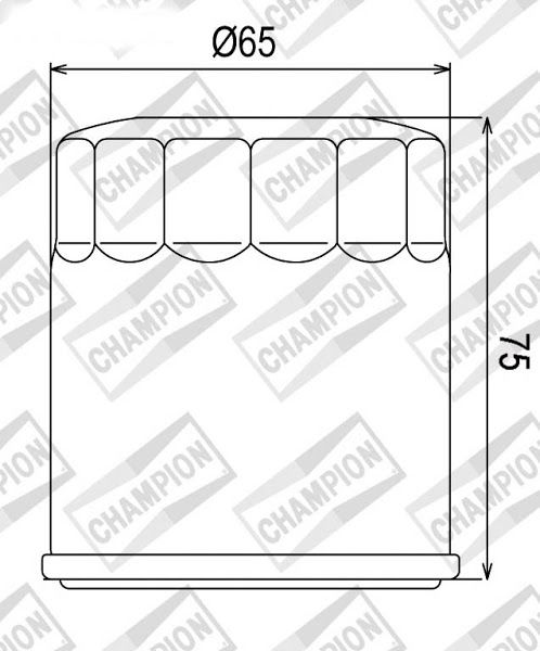 Filter ulja CHAMPION COF056 100609665