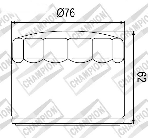 Filter ulja CHAMPION COF060 100609695