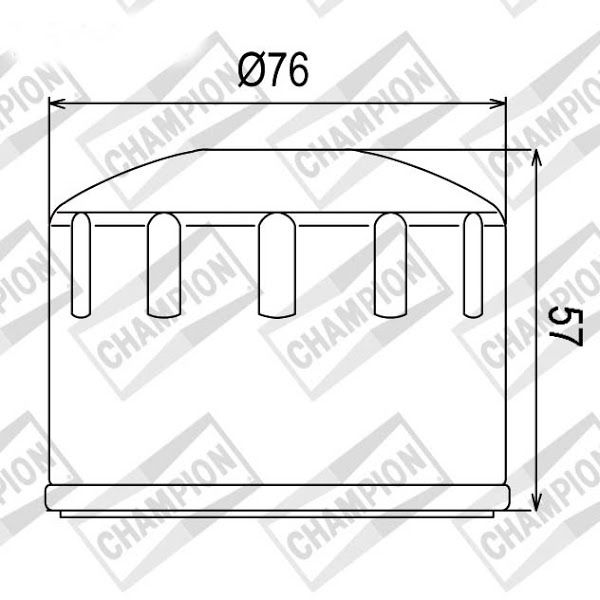 Filter ulja CHAMPION COF065 100609705