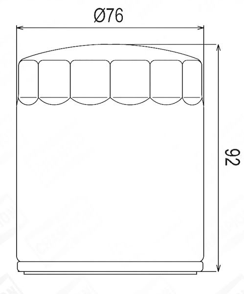 Filter ulja CHAMPION COF070B 100609965