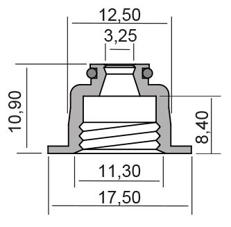 Oil seal RMS 100669200 valve stem