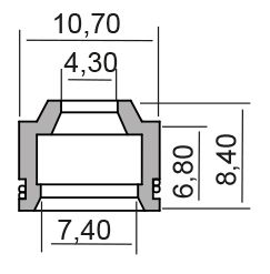 Oil seal RMS 100669260 valve stem
