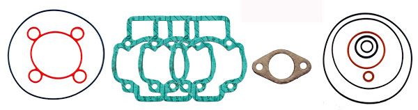 Engine gasket set RMS 100684021
