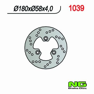 Kočiona disk NG 1039