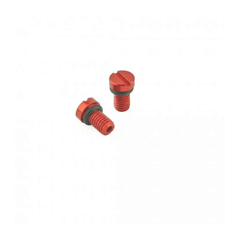 FF AIR BLEED SCREW K-TECH KYB(SHOWA 111-030-010R crven (pair)