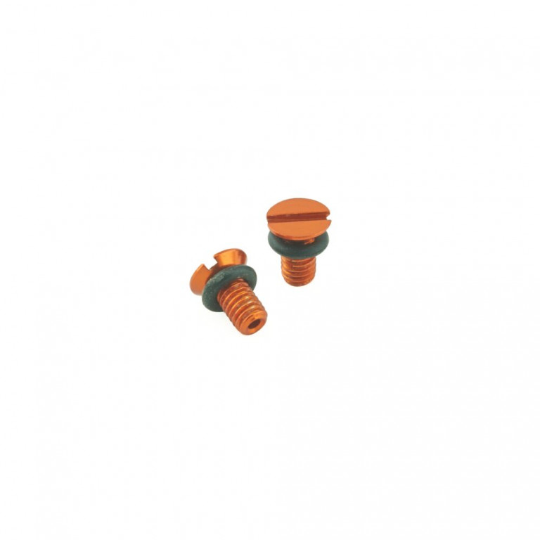 FF AIR BLEED SCREW K-TECH WP 111-030-030O orange (pair)