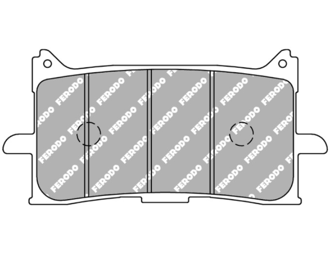 KOČIONE PLOČICE-FDB2294ST / 225108712 / 225103490---FERODO
