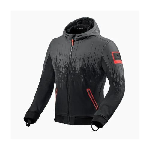 JAKNA-FJT292  Quantum Softshell WB-L-BLACK-NEON RED-REVIT