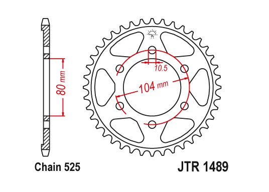 LANČANIK-JTR 1489-41, 525---JT