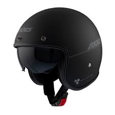KACIGA-HORNET SV SOLID-S-BLACK MATT-AXXIS