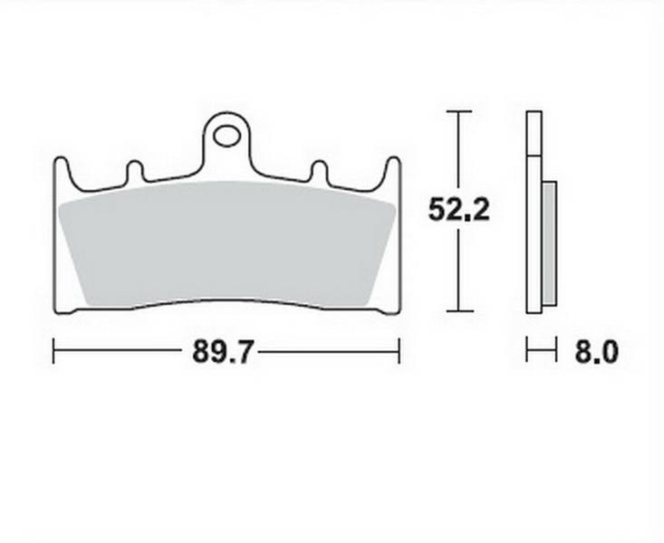 KOČIONE PLOČICE-225111171 / MCB 659 SV---RMS