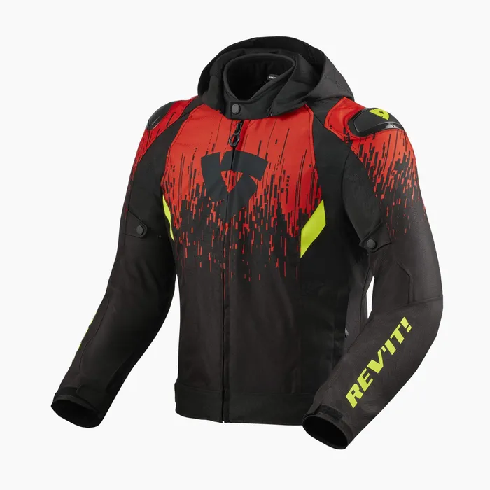 JAKNA- QUANTUM 2 H2O FJT294-XXL-BLACK-RED-REVIT
