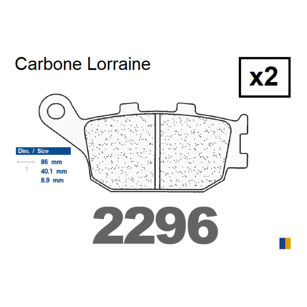 KOČIONE PLOČICE-2296 RX3---Carbone Lorraine