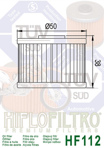 FILTER ULJA-HF112---HIFLO