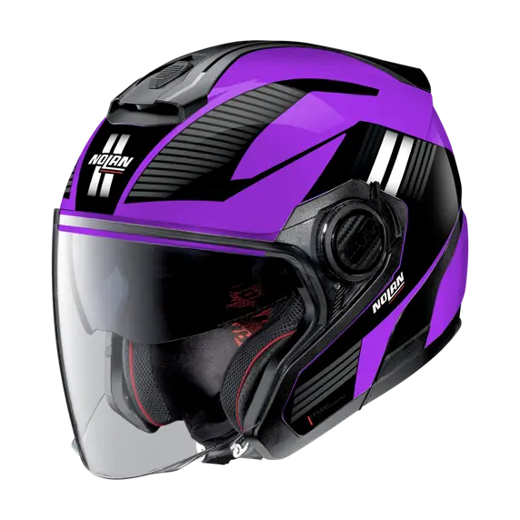 KACIGA-N40-5 06 CROSSWALK N-COM-S-037 AMETHYST VIOLET (BLACK - WHITE)-NOLAN GROUP