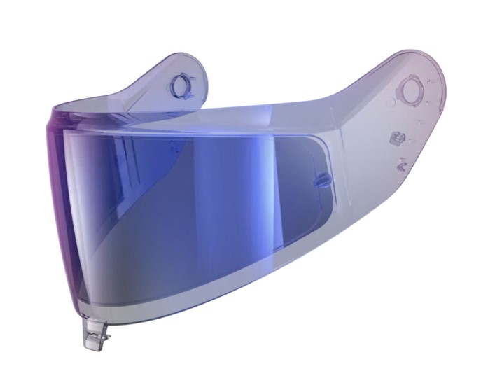 VIZIR-VISOR antiscratch IRIDIUM Homol.  VZ40045PBLU--IRIDIUM BLU-SHARK