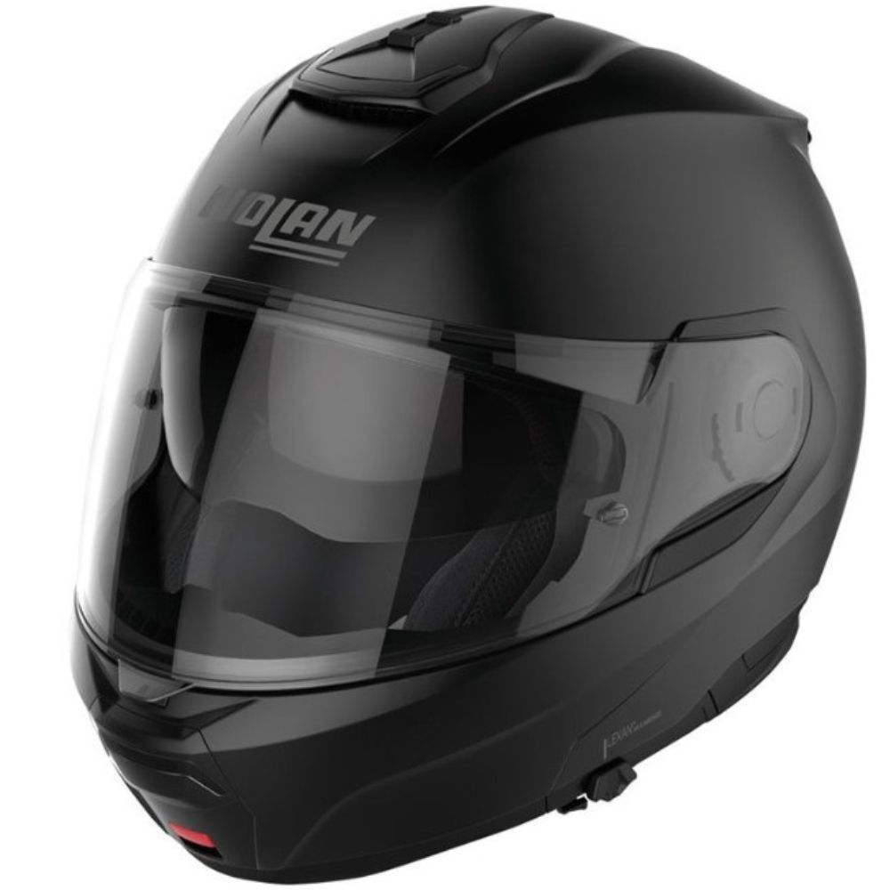KACIGA-N100-6 CLASSIC N-COM 003 XL-XL-3 GLOSSY BLACK-NOLAN GROUP