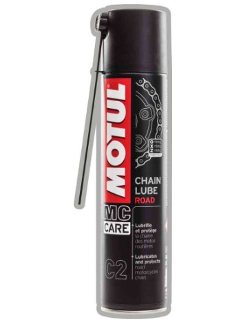 SPREJ ZA PODMAZIVANJE LANCA-111649 CHAIN LUBE ROAD C2 0,4/12---MOTUL