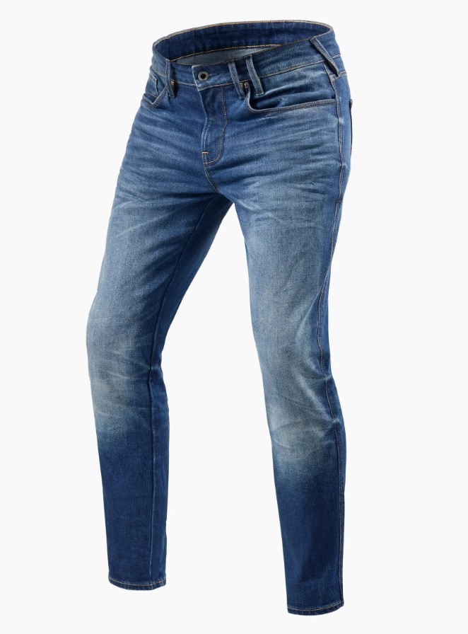 FARMERKE-JEANS CARLIN SK FPJ046-L36, W38-MEDIUM BLUE USED L36-REVIT