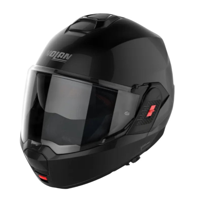 KACIGA-N120-1 CLASSIC N-COM-XXXL-3 GLOSSY BLACK-NOLAN GROUP