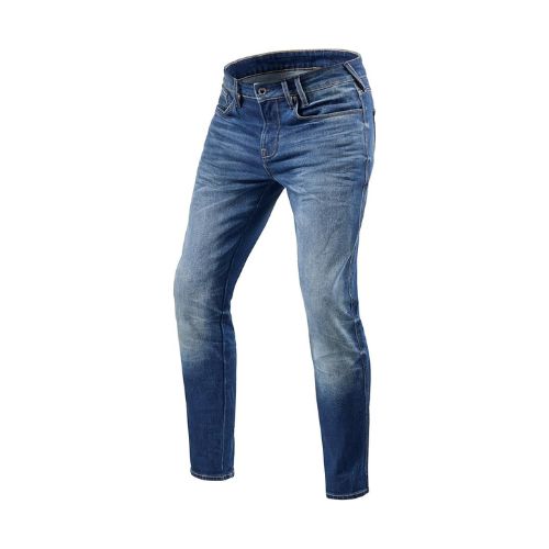 FARMERKE-JEANS CARLIN SK FPJ046-30-MEDIUM BLUE USED L32-REVIT