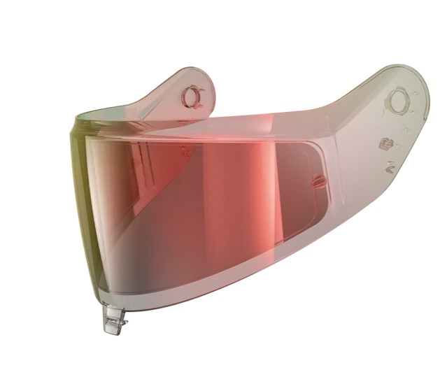 VIZIR-VISOR antiscratch IRIDIUM Homol.  VZ40045 IRIDIUM RED--IRIDIUM RED-SHARK