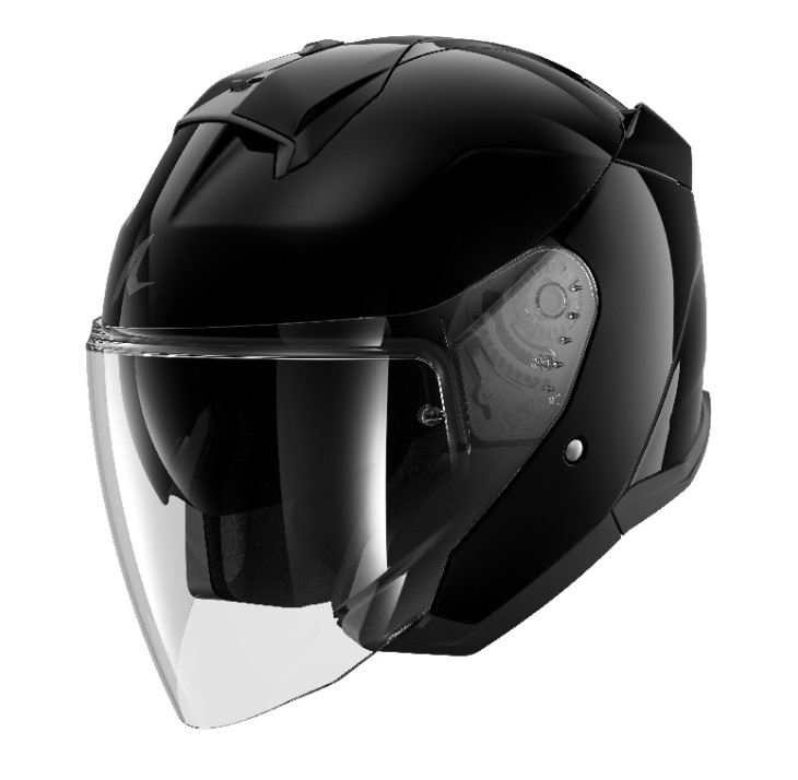 KACIGA-HE3800E SKWAL JET BLANK-S-JET BLANK BLK-SHARK
